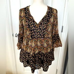Size XS boho blouse